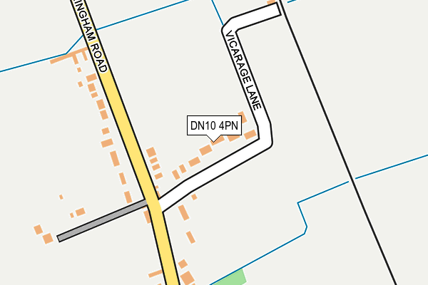 DN10 4PN map - OS OpenMap – Local (Ordnance Survey)