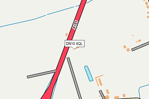 DN10 4QL map - OS OpenMap – Local (Ordnance Survey)