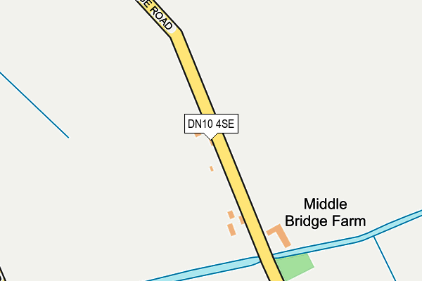 DN10 4SE map - OS OpenMap – Local (Ordnance Survey)