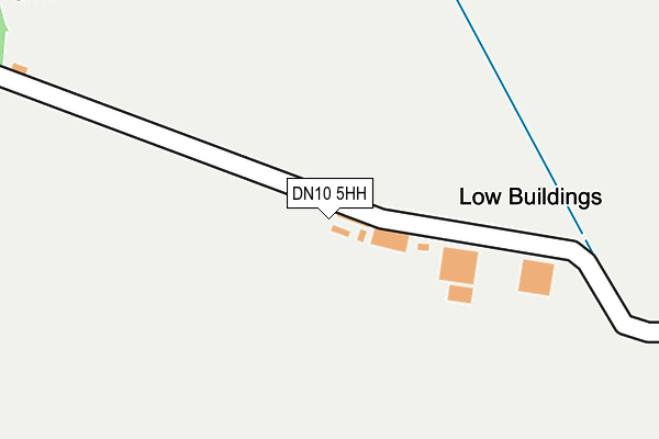 DN10 5HH map - OS OpenMap – Local (Ordnance Survey)