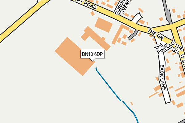 Map of MISSON MILL LTD at local scale