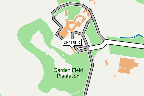 DN11 0HR map - OS OpenMap – Local (Ordnance Survey)