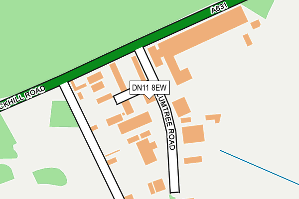 Map of DMR REPAIR CENTRE LIMITED at local scale