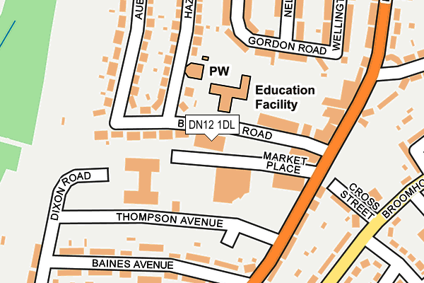 Map of MCM SPORTS BARS LIMITED at local scale