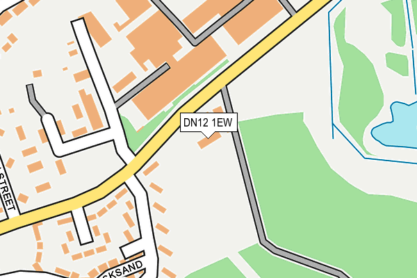 Map of HORNER & COOKE CARPENTRY & FRENCH POLISHING LTD at local scale