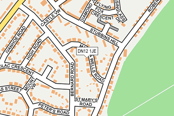 Map of K&M BEAUTY LTD at local scale