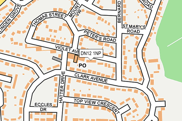 Map of HAS DONNY LIMITED at local scale