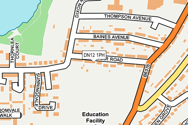 Map of ROBERT SMITH TSCO SERVICES LIMITED at local scale