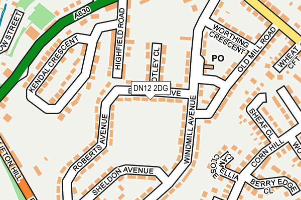 Map of I&A BUILDING SERVICES LTD at local scale