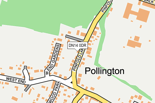 Map of DELTA BLINDS (EAST)  LIMITED at local scale