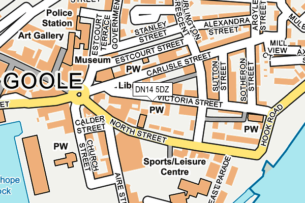 Map of HOODLUM FILMS LTD at local scale