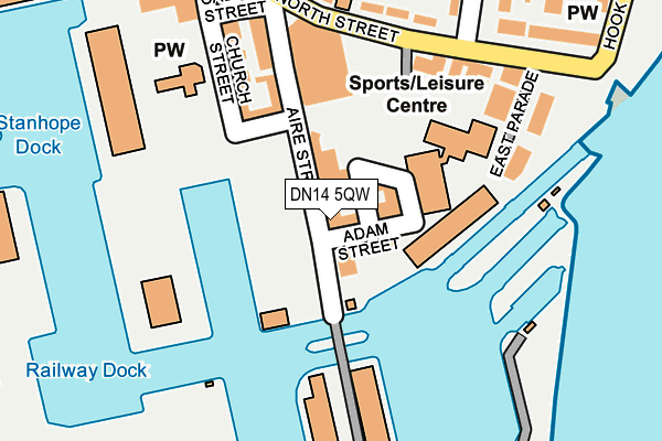 Map of YORKSHIRE PROPERTY CENTRE LTD at local scale