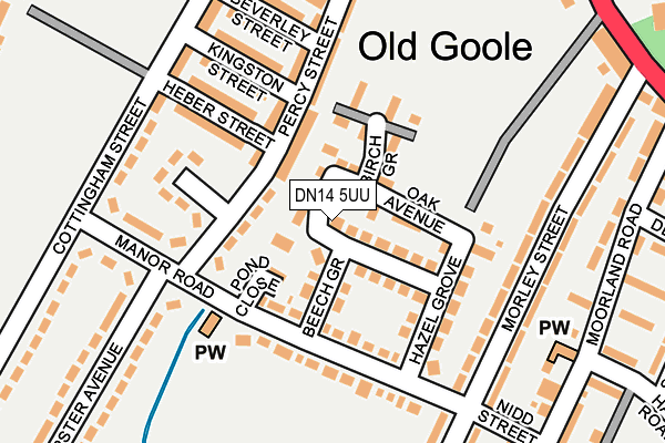 Map of MAN DELIVERY LTD at local scale