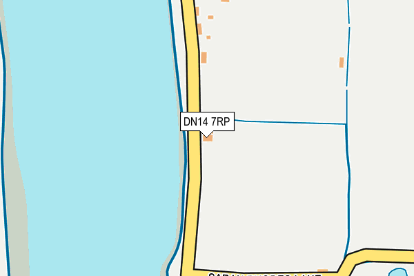 DN14 7RP map - OS OpenMap – Local (Ordnance Survey)