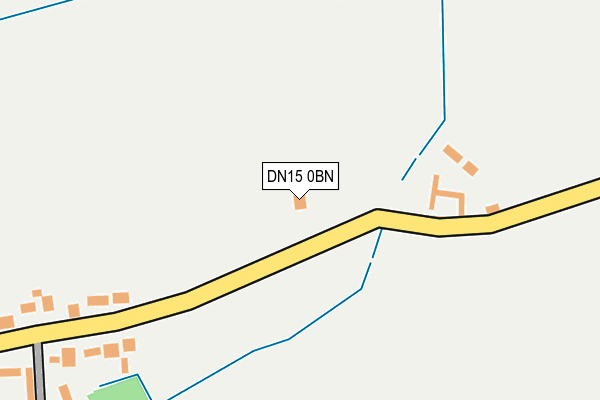 DN15 0BN map - OS OpenMap – Local (Ordnance Survey)