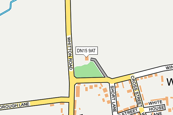 DN15 9AT map - OS OpenMap – Local (Ordnance Survey)