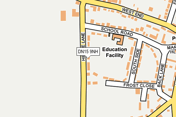 Map of HARRISON FISH LTD at local scale