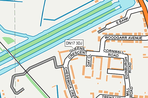 Map of BR WELDING SERVICES LTD at local scale