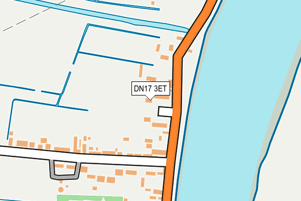 DN17 3ET map - OS OpenMap – Local (Ordnance Survey)