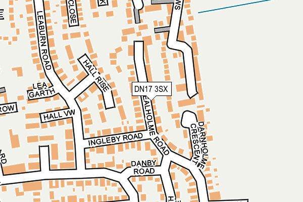 Map of MESSINGHAM MARTIAL ARTS LTD at local scale