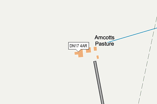 DN17 4AR map - OS OpenMap – Local (Ordnance Survey)