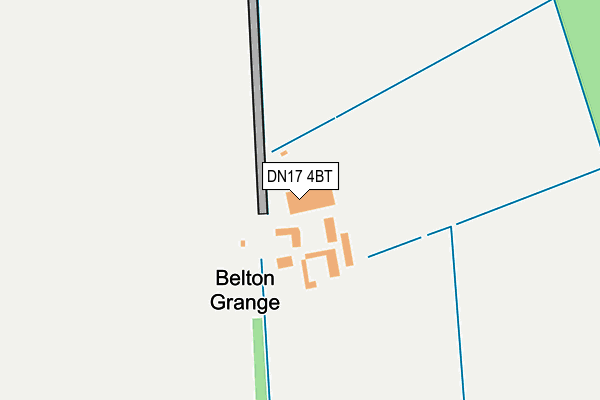 DN17 4BT map - OS OpenMap – Local (Ordnance Survey)