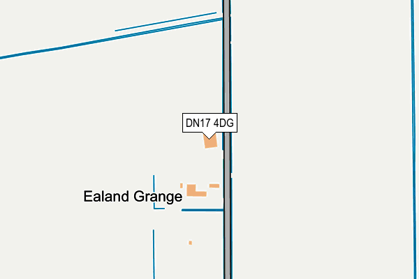 DN17 4DG map - OS OpenMap – Local (Ordnance Survey)