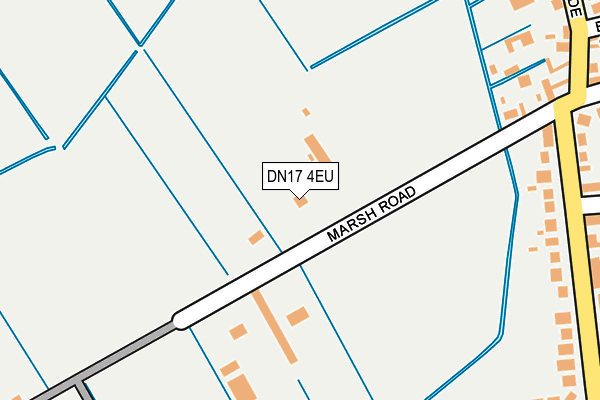 DN17 4EU map - OS OpenMap – Local (Ordnance Survey)