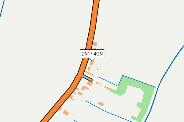 DN17 4QN map - OS OpenMap – Local (Ordnance Survey)