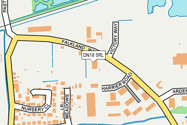 Map of FKD LIMITED at local scale