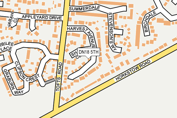 Map of EGL PROPERTY LTD at local scale