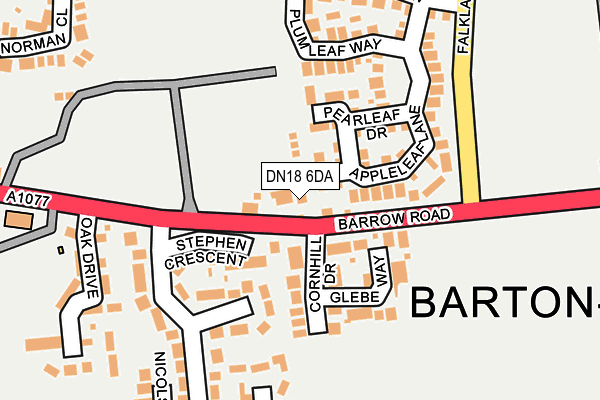 Map of BEECHGROVE FARMS LIMITED at local scale