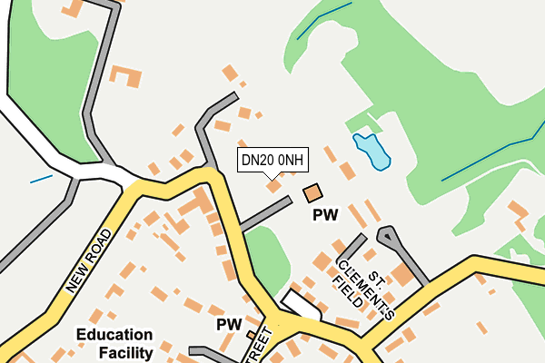 Map of THE PASTRY ROOM LTD at local scale