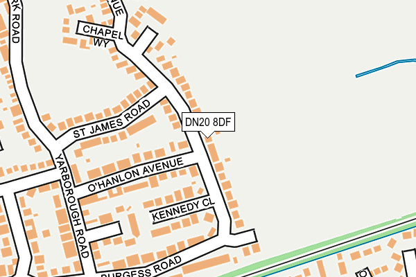 Map of HOULTBY'S CLEANING SERVICES LTD at local scale