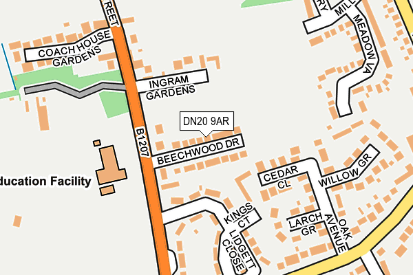 Map of SK DARSON LIMITED at local scale