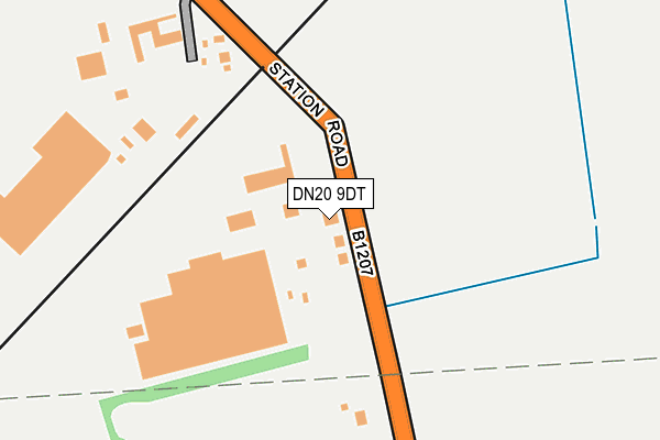 Map of TECHRETE (U.K.) LIMITED at local scale