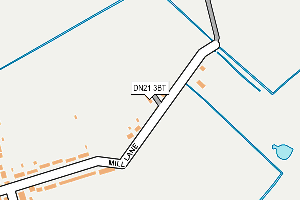 DN21 3BT map - OS OpenMap – Local (Ordnance Survey)