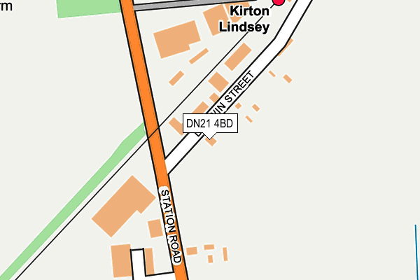 Map of UNITED PARTS LTD at local scale