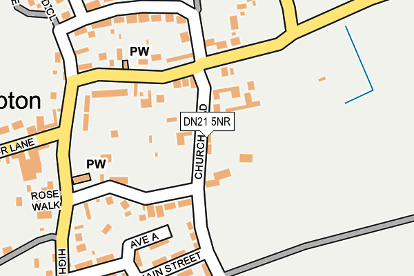 Map of SWAYNE PROFESSIONAL SERVICES LTD at local scale