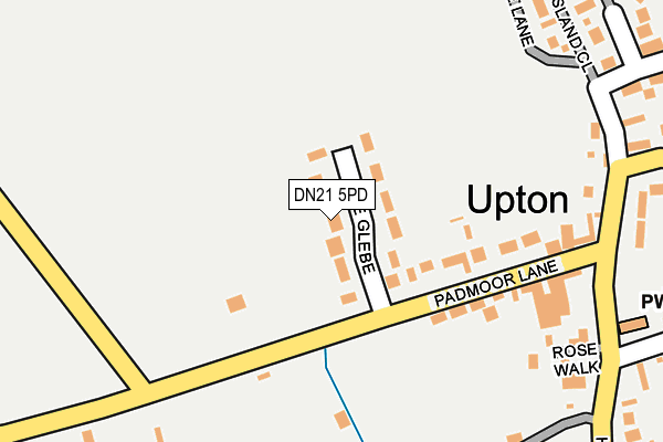 DN21 5PD map - OS OpenMap – Local (Ordnance Survey)