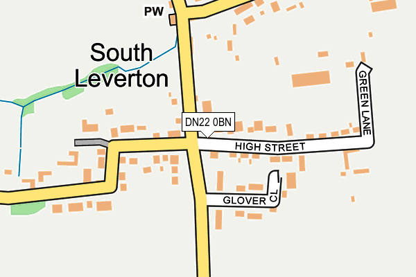Map of BLUE LEMON PROPERTY LTD at local scale