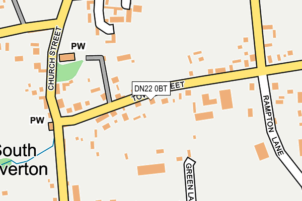 Map of LOATES BROS. LIMITED at local scale