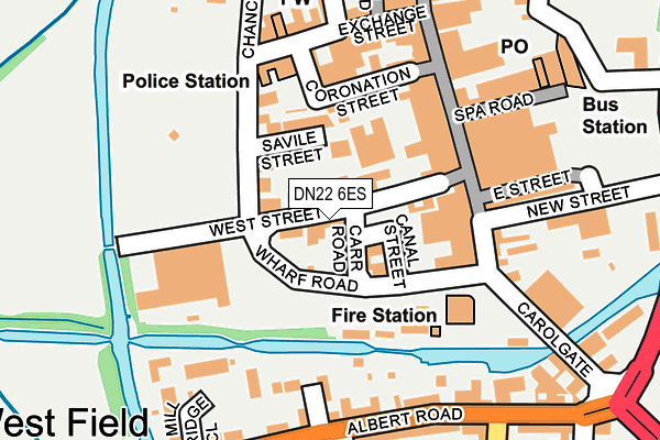 Map of HR FIRE & SECURITY LTD at local scale