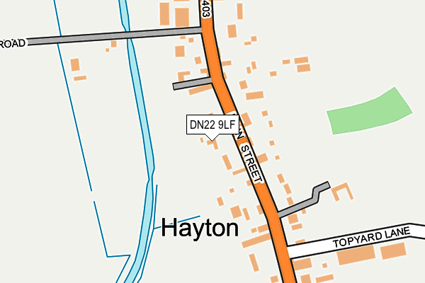 Map of THE BOAT INN (HAYTON) LIMITED at local scale