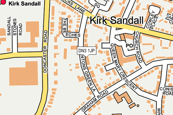 Map of TITUS KENNELS LTD at local scale