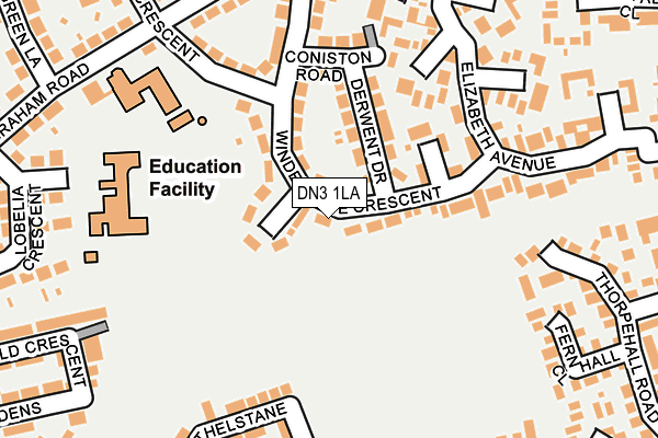 Map of FH SECURITY LTD at local scale