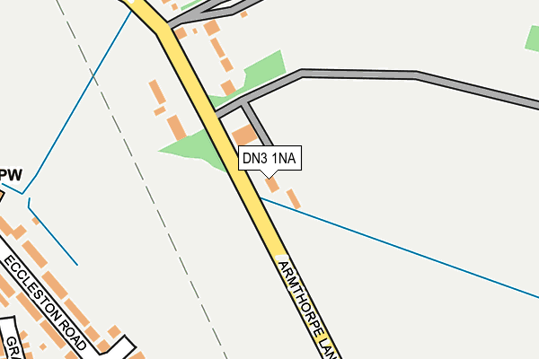 DN3 1NA map - OS OpenMap – Local (Ordnance Survey)
