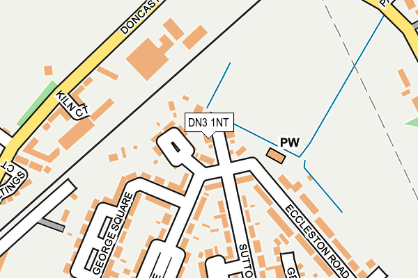 DN3 1NT map - OS OpenMap – Local (Ordnance Survey)