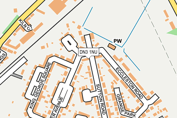 DN3 1NU map - OS OpenMap – Local (Ordnance Survey)