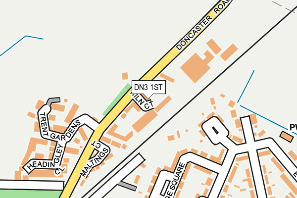 DN3 1ST map - OS OpenMap – Local (Ordnance Survey)